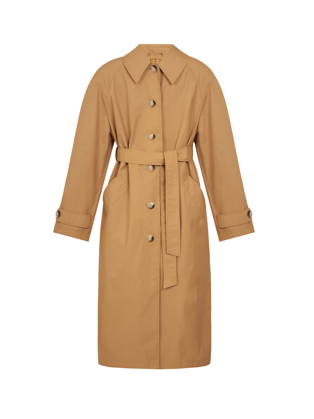 Тренч однобортный