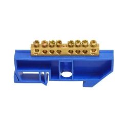 Шина "N" нулевая DORI на DIN-изоляторе (6х9х8)