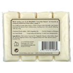 A La Maison de Provence, кусковое мыло для рук и тела с овсяным молоком, 4 куска по 100 г (3,5 унции) каждый