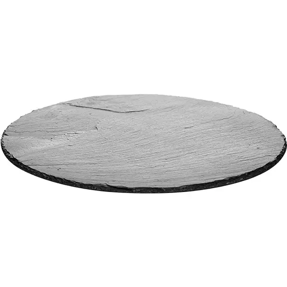 Блюдо д/подачи H=0.5мм; сланец натур.; D=33см Sunnex Китай 3022639