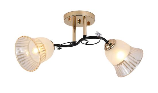 06349/2 GOLD+BLACK (6) Люстра (RL)