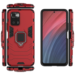 Противоударный чехол с кольцом Panther Case для Xiaomi Poco X3 GT