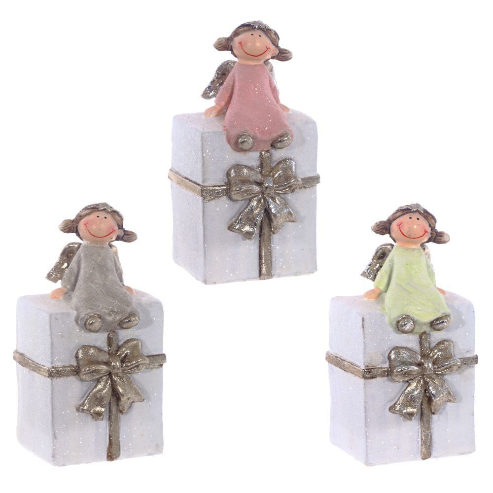 GAEM Фигурка декоративная "Ангел", L6 W7 H13 см, 3в.