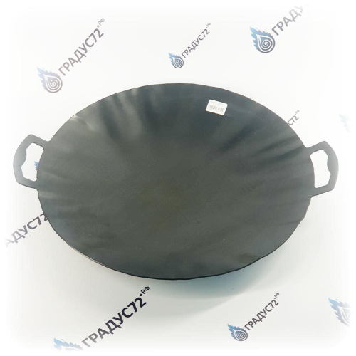 Садж сковорода, вороненая сталь, 40 см