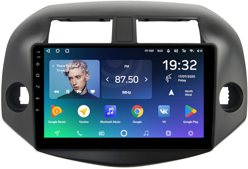 Магнитола для Toyota RAV4 30 2005-2012, Vanguard (рамка под 10") - Teyes SPRO+ Android 10, ТОП процессор, 4-64, SIM-слот