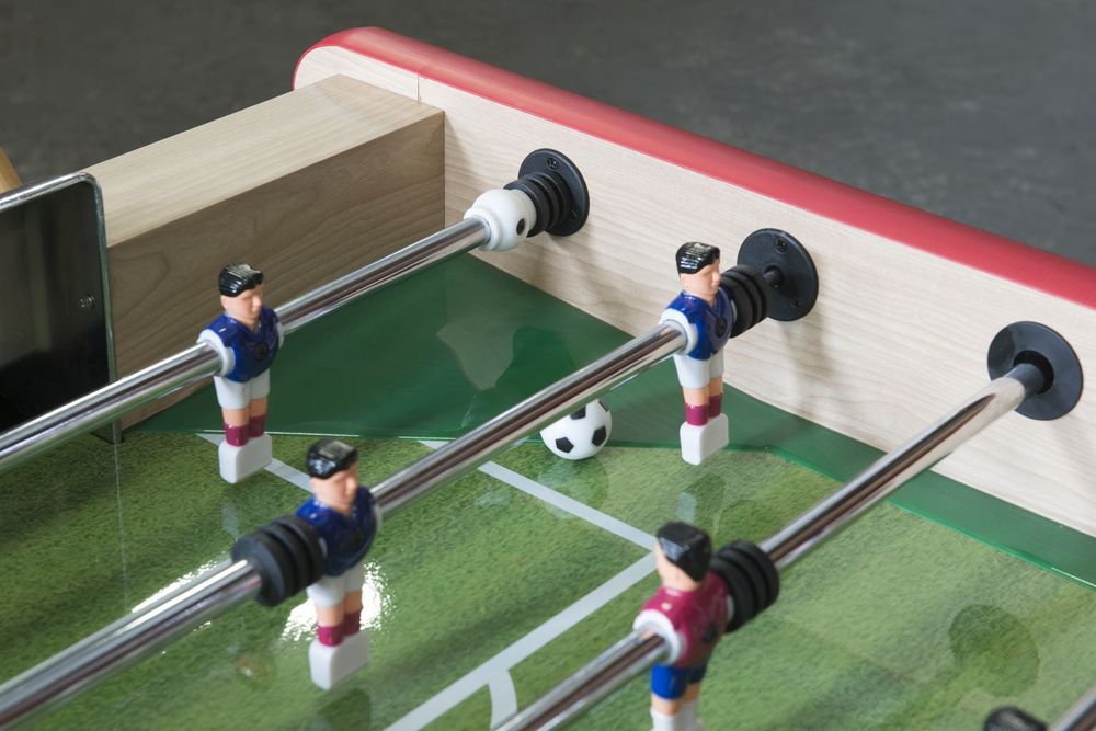 Настольный футбол (кикер) «Glasgow» (152.5x76x89 см, коричневый)