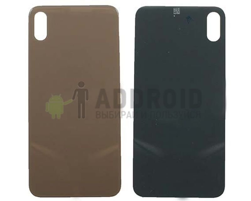 Задняя крышка для Apple iPhone X Gold (золотая)