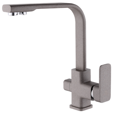 12025-A Смеситель(БЕЖ. ПЕСОЧ)с фильтром GANZER  (10/1шт)