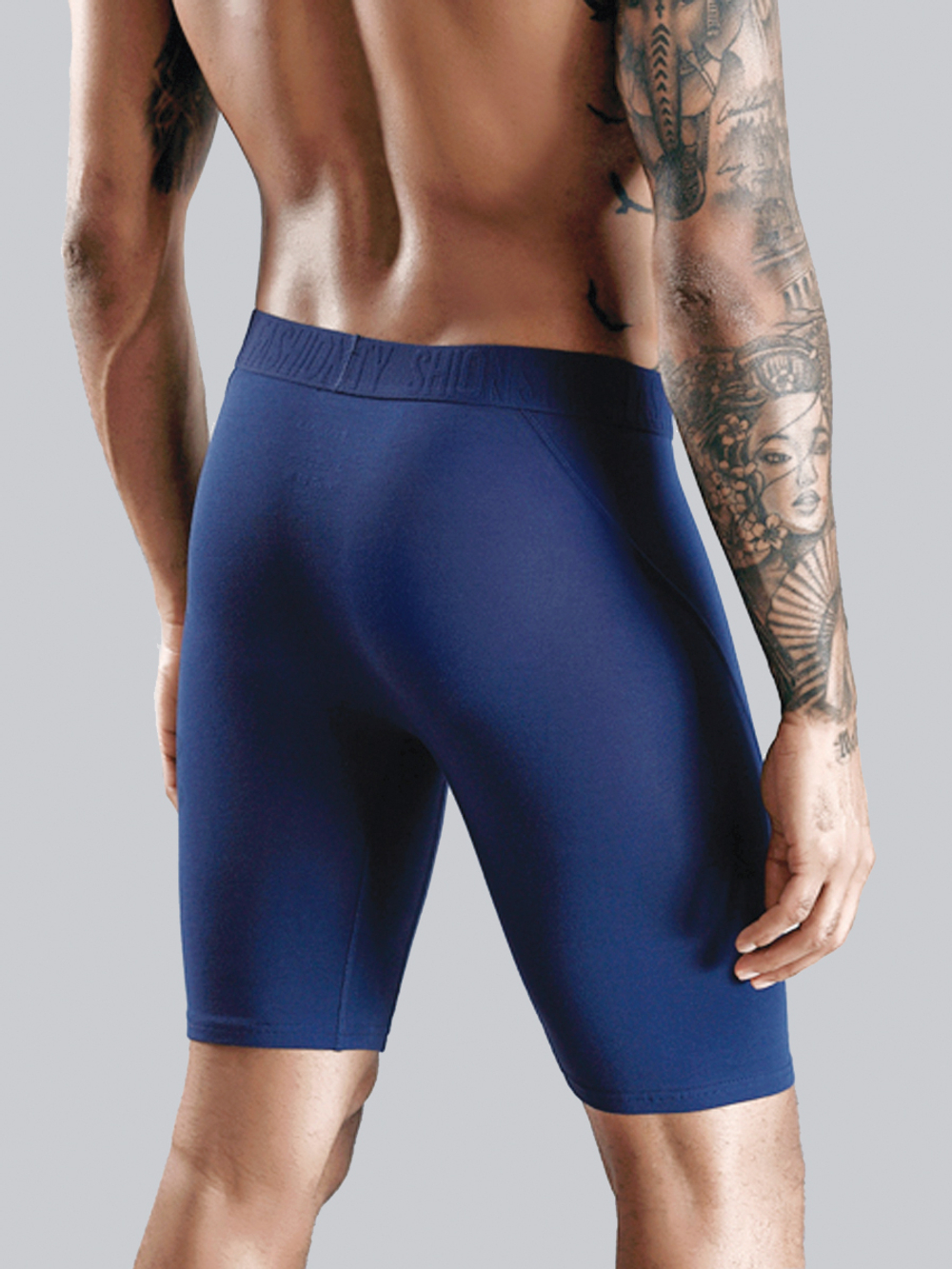 Удлиненные мужские трусы боксеры