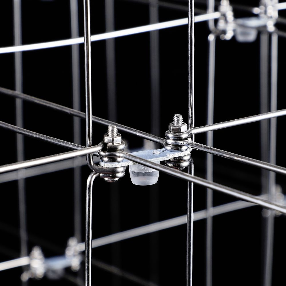 Подвесная Люстра Quasar Cosmos Square Led Pendant Light 200/100/100 By Imperiumloft