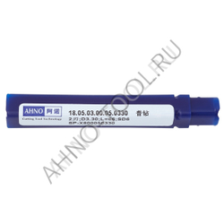 Сверло  3.3мм  твердосплавное 5D без подвода СОЖ. SP-X800050330 VHM AHNO по стали, чугуну, нерж. и ж