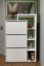 Обувница LEGO - белая