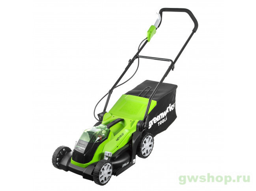 Аккумуляторная газонокосилка GREENWORKS G40LMK35 без АКБ и ЗУ  2501907