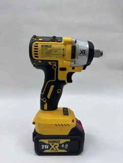 Набор Dewalt 4в1 Бесщеточный Аккумуляторный Электроинструмент, УШМ, Перфоратор, Шуруповерт, Гайковерт 21V, 6Ah