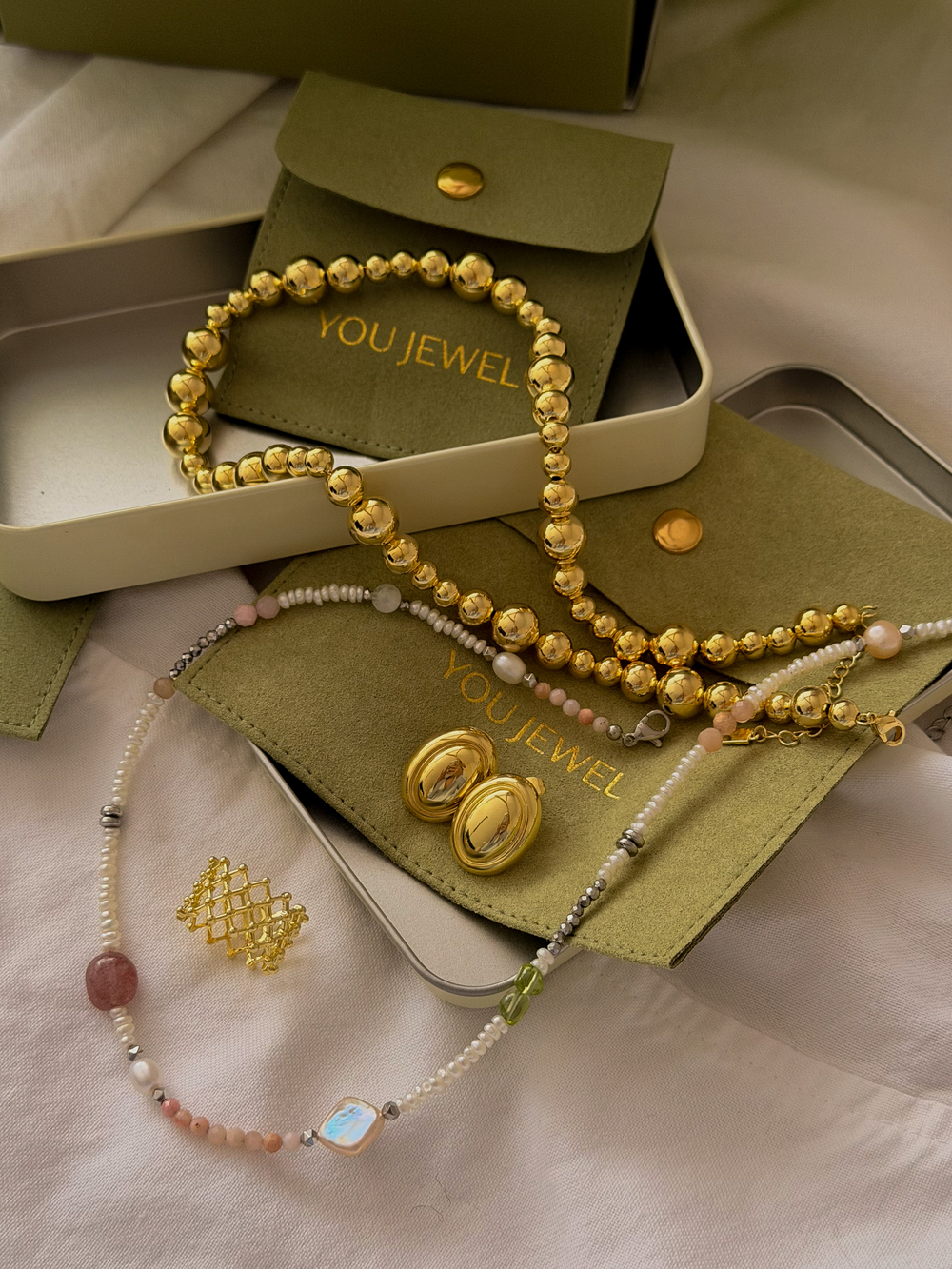 Серьги Орешки