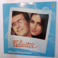 Винтажная виниловая пластинка Al Bano & Romina Power Felicita (Belgium 1982)