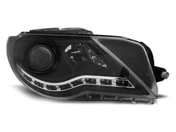 Передние фары DAYLIGHT BLACK для VW Passat СС