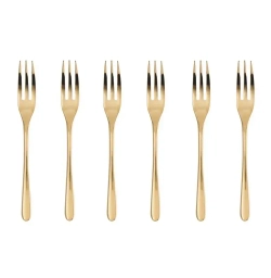 Sambonet Набор из 6 вилок Taste PVD Gold