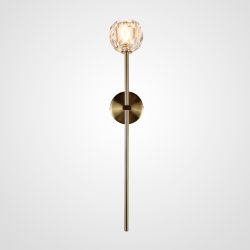 Бра Boule De Cristal Long Sconce Brass By Imperiumloft