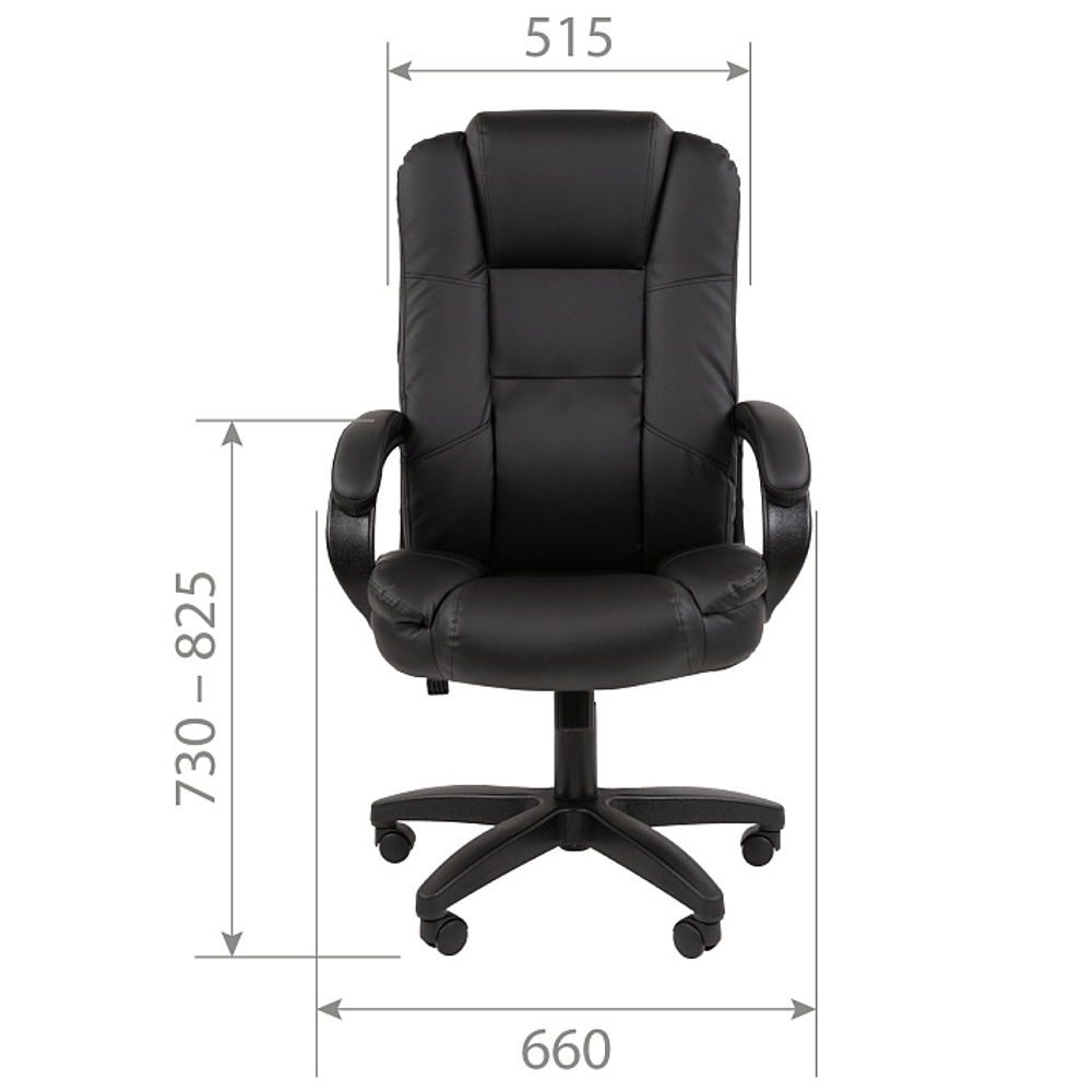 Офисное кресло CHAIRMAN 600 LT, экокожа