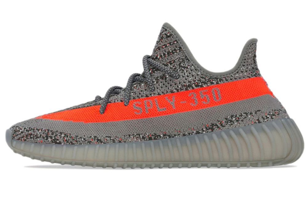 Adidas originals Yeezy Boost 350 V2 Grey Orange 2.0 Full of Stars "Beluga Reflective" Low-End Sneakers