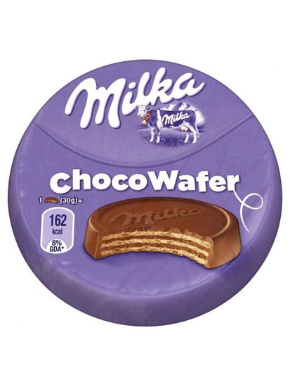 Печенье Милка Choco Wafer вафельное в молочном шоколаде, 30гр (Германия)