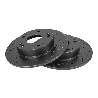 Диск тормозной GANZ задний перфорированный PRO-Line с покрытием (комплект - 2 шт) HONDA Civic 4D 06 Арт.: GIJ06015S