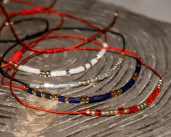 Браслет из бисера/ Азбука Морзе, Знаки Зодиака Скорпион