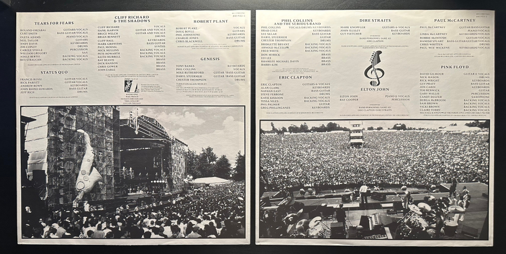 Сборник Knebworth - The Album 2LP (Англия 1990г.)