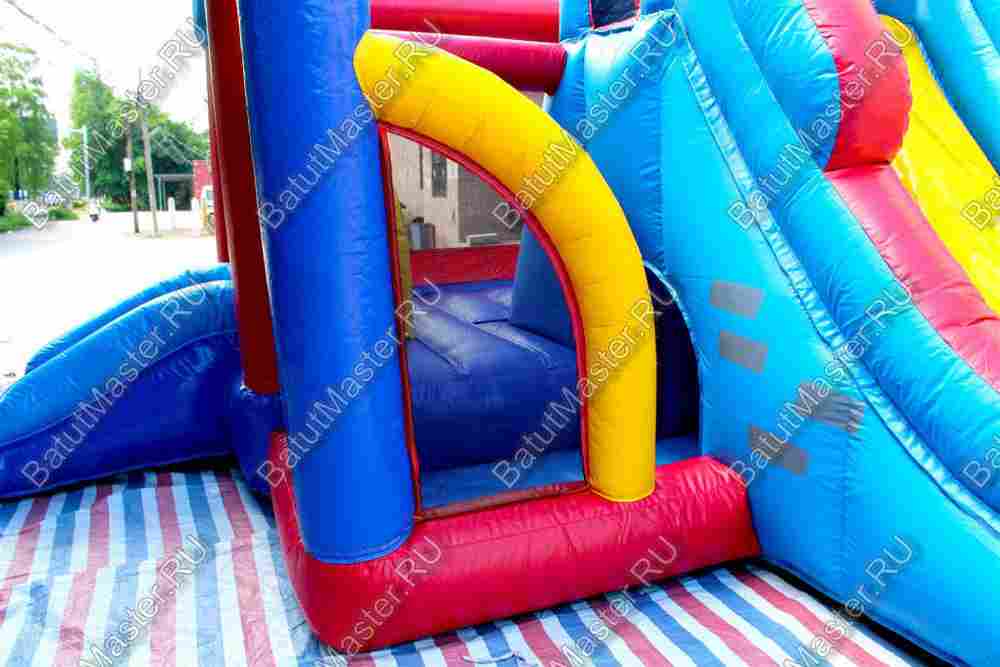 Детский надувной батут "Небесный замок" 6*5*5 м