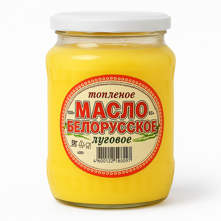 Масло топленое Белорусское 600 гр