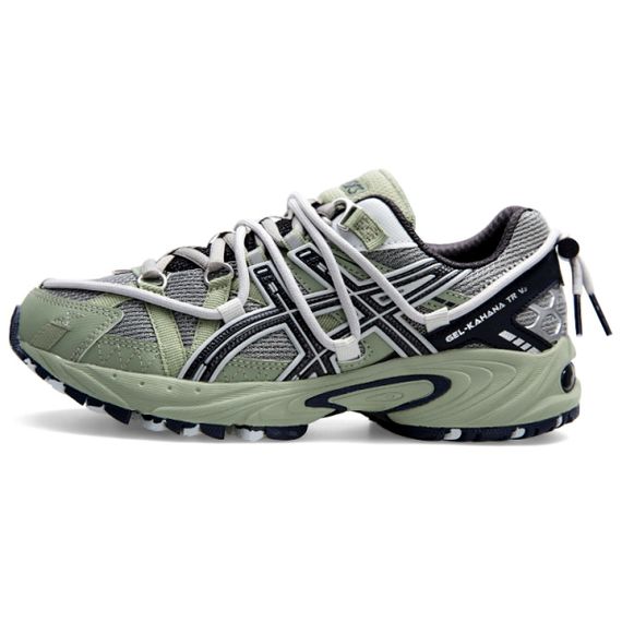 Asics Гель Kahana TR v2 Повседневная обувь Низкий Топ Зеленый-серый Унисекс