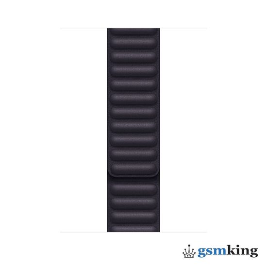 Apple Watch Leather Link 41mm Ink - M/L (140–180mm)