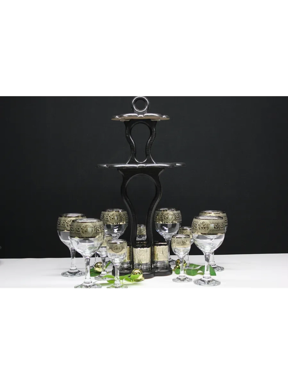 Барный набор 18 предметный с фужером