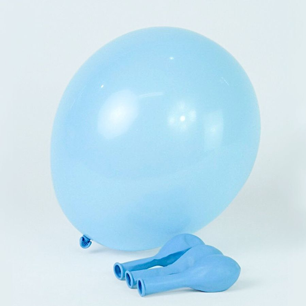 Шар12"" Пастель Макаронс синий/Blue (50 шт./уп.) /БК П