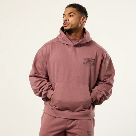 Толстовка VANQUISH Bodybuilding Hoodie Dark Mauve