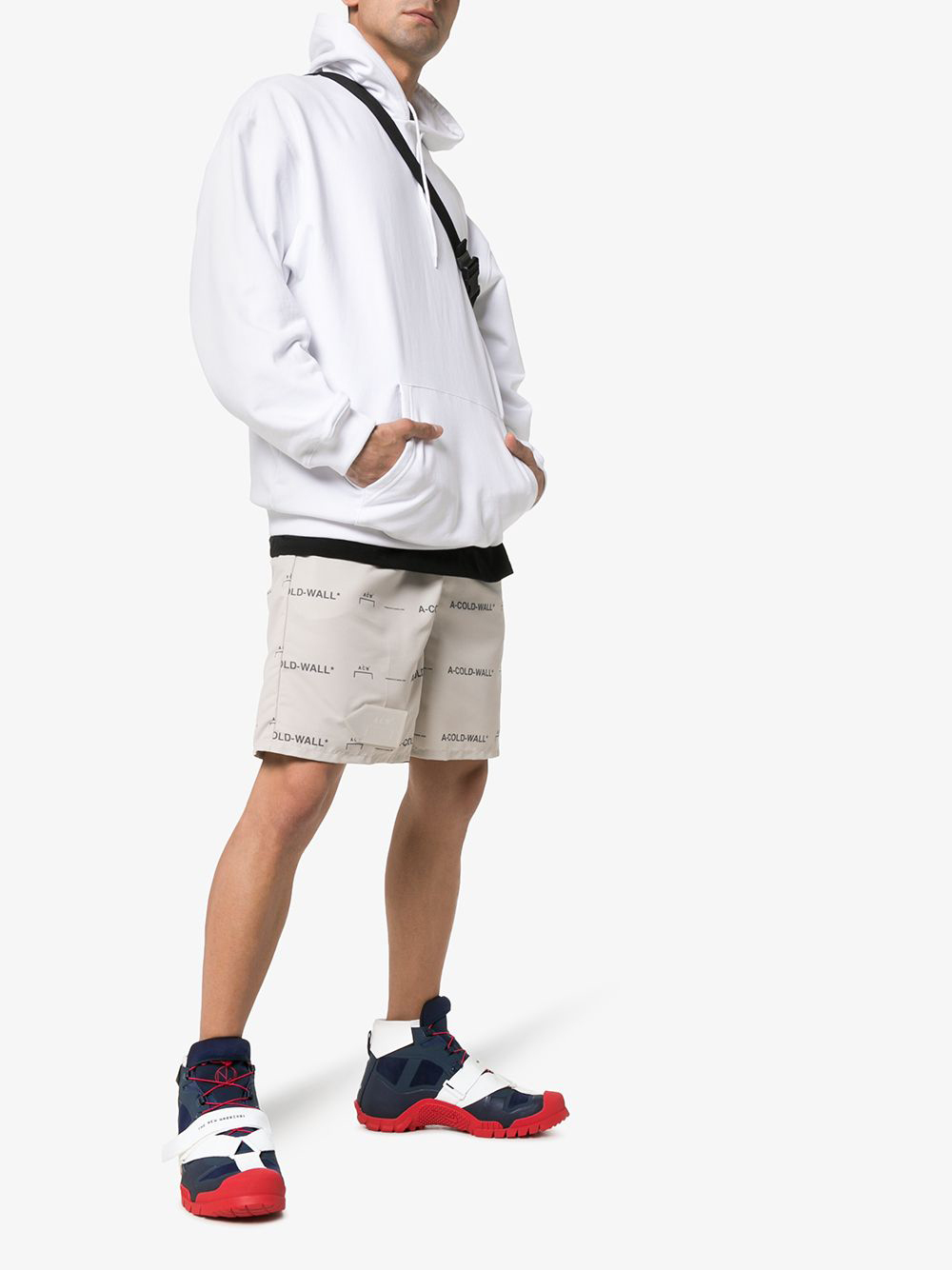 Ботинки Nike SFB Mountain, син.-красн.
