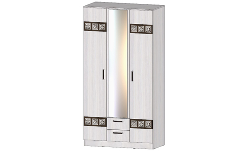 Шкаф 3-х створчатый Коста-Рика Анкор светлый