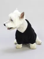 Худи для собак by Matsumura Dog Velour Черный