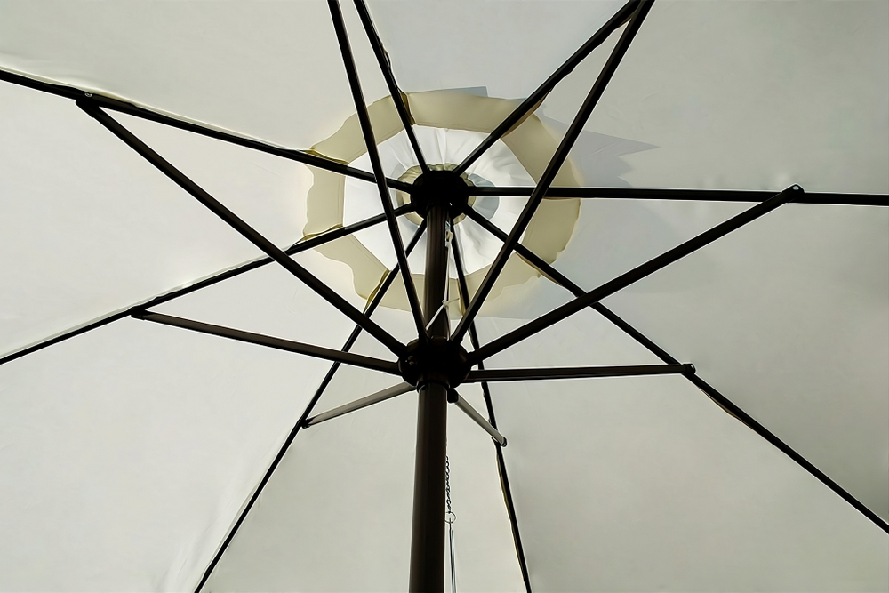 Зонт Bizzotto Салерно, жемчужный D300, Ø3000