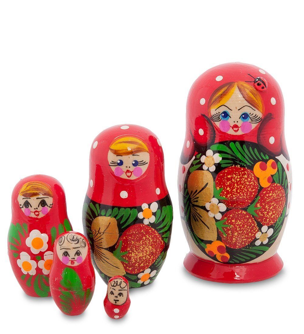 Народные промыслы МР-27/23-D Матрешка 5м «Настя» мал.