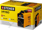 STEHER ММА, 160 А, сварочный аппарат инверторный, макс. электрод Ø 3.2 мм (VR-160)