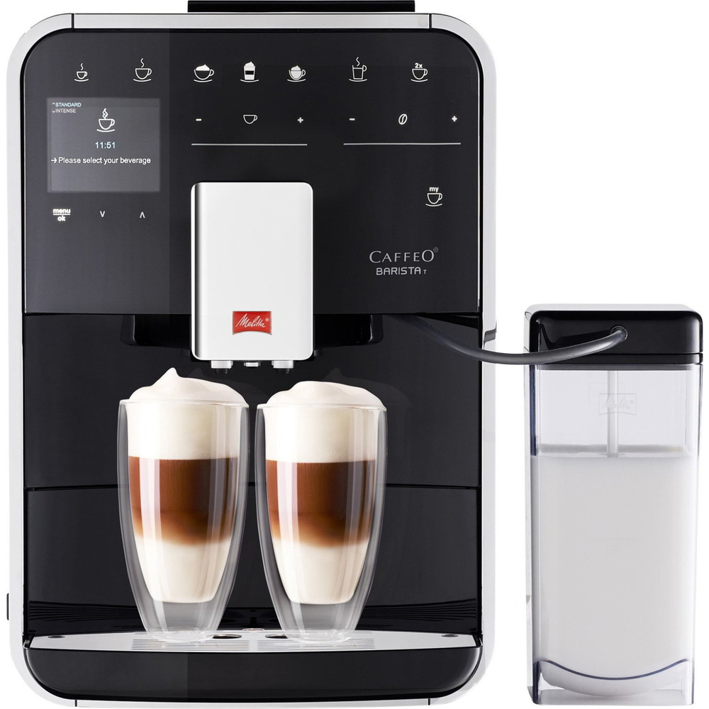 Кофемашина Melitta Caffeo Barista T Smart серебристая (T F83/0-002)