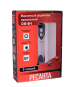 Масляный радиатор РЕСАНТА ОМ-9Н