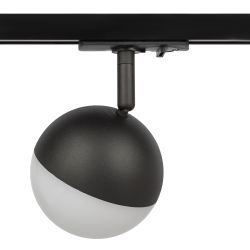 Трековый светильник однофазный ЭРА TR42-GX53 BK под лампу GX53 черный | Однофазные светильники под лампу
