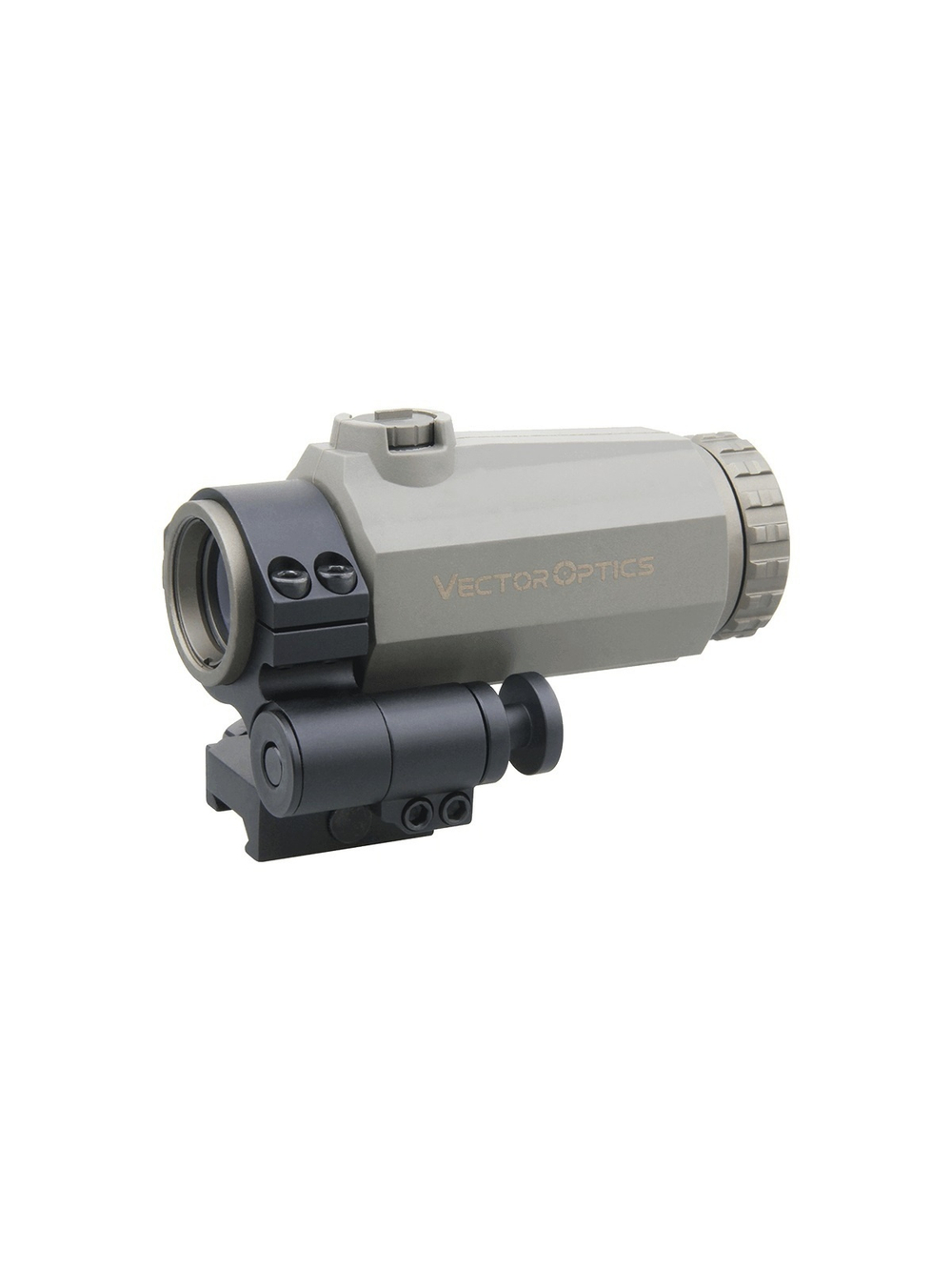 Увеличитель Vector Optics Maverick-III 3x22 Magnifier SOP, 3х-кратное увеличение, Weaver, откидной, прорезиненный, цвет FDE (SCMF-32)