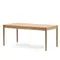 Раздвижной стол Lenon из натурального массива дуба и шпона 160(240)x90