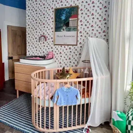 Кроватка STOKKE Sleepi комплект 6 в 1 (Hazy grey)