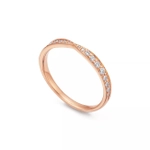 Кольцо из розового золота с бриллиантами, Tiffany 💎 Harmony. Единственное в наличии