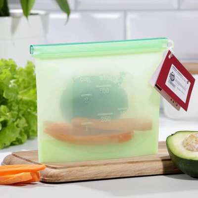 Зеленый пакет-контейнер «Надежно спрячу» (500 мл.)